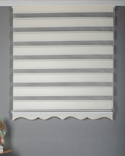 Geniş Plise Zebra Stor